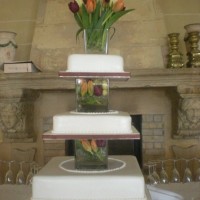 Square Malta Wedding Cake